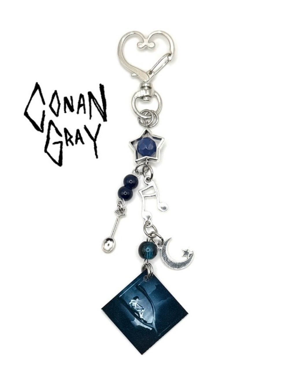 Conan Gray Wishbone Deluxe Keychain | Purse Charm
